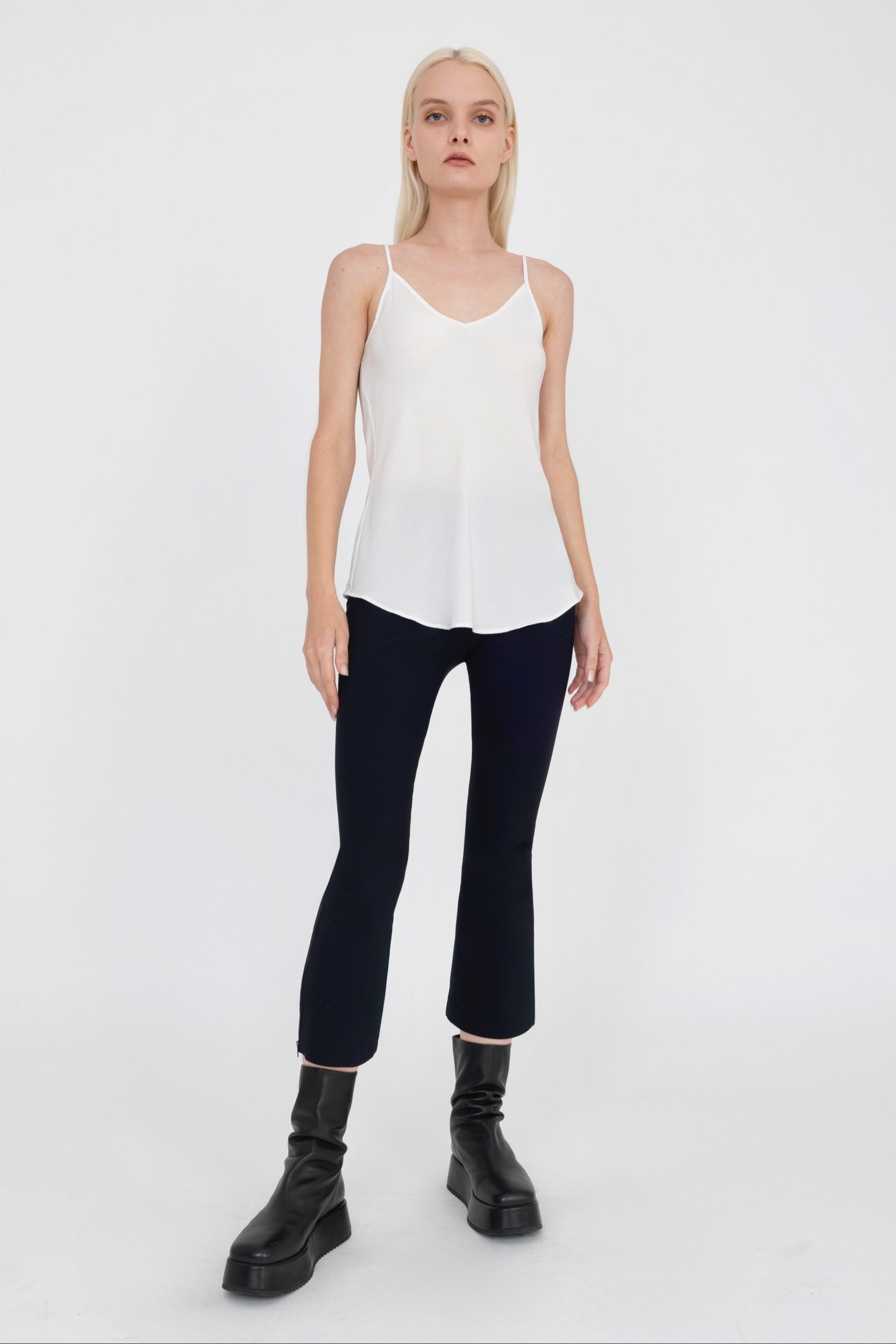 Tech Stretch Cropped Side Zip Pant - MITRA CORE Pant STYLEM