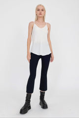 Tech Stretch Cropped Side Zip Legging - MITRA CORE Pant STYLEM