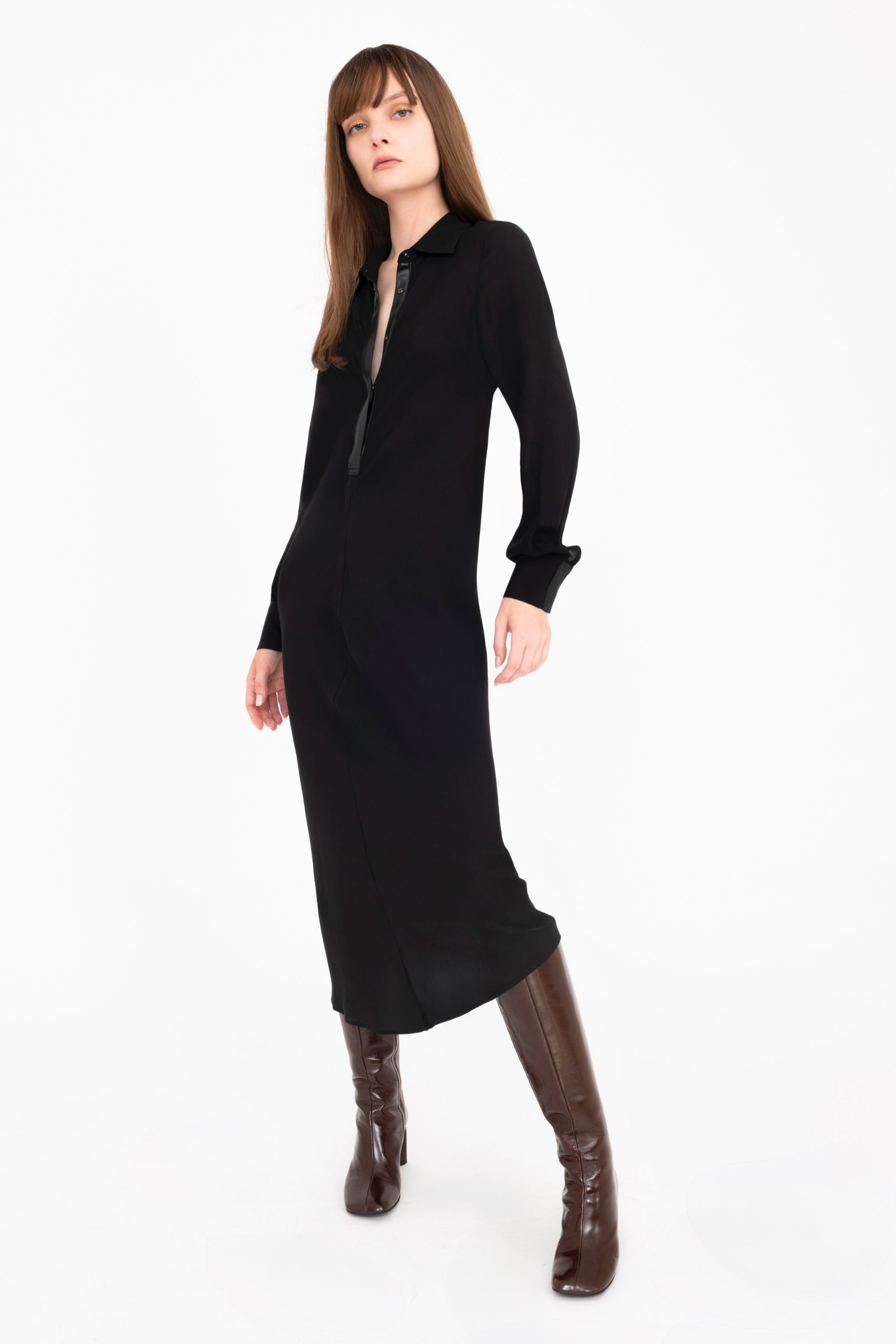 Knee High High Heel Boots - DOTTY42 Shoes Halmanera