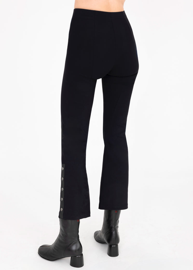 Tech Stretch Cropped Flare Pant with Studs - CICERO Pant STYLEM