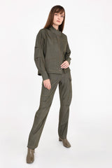 Eco Twill Denim Zip Up Jacket - CLARIKA Jacket General Orient
