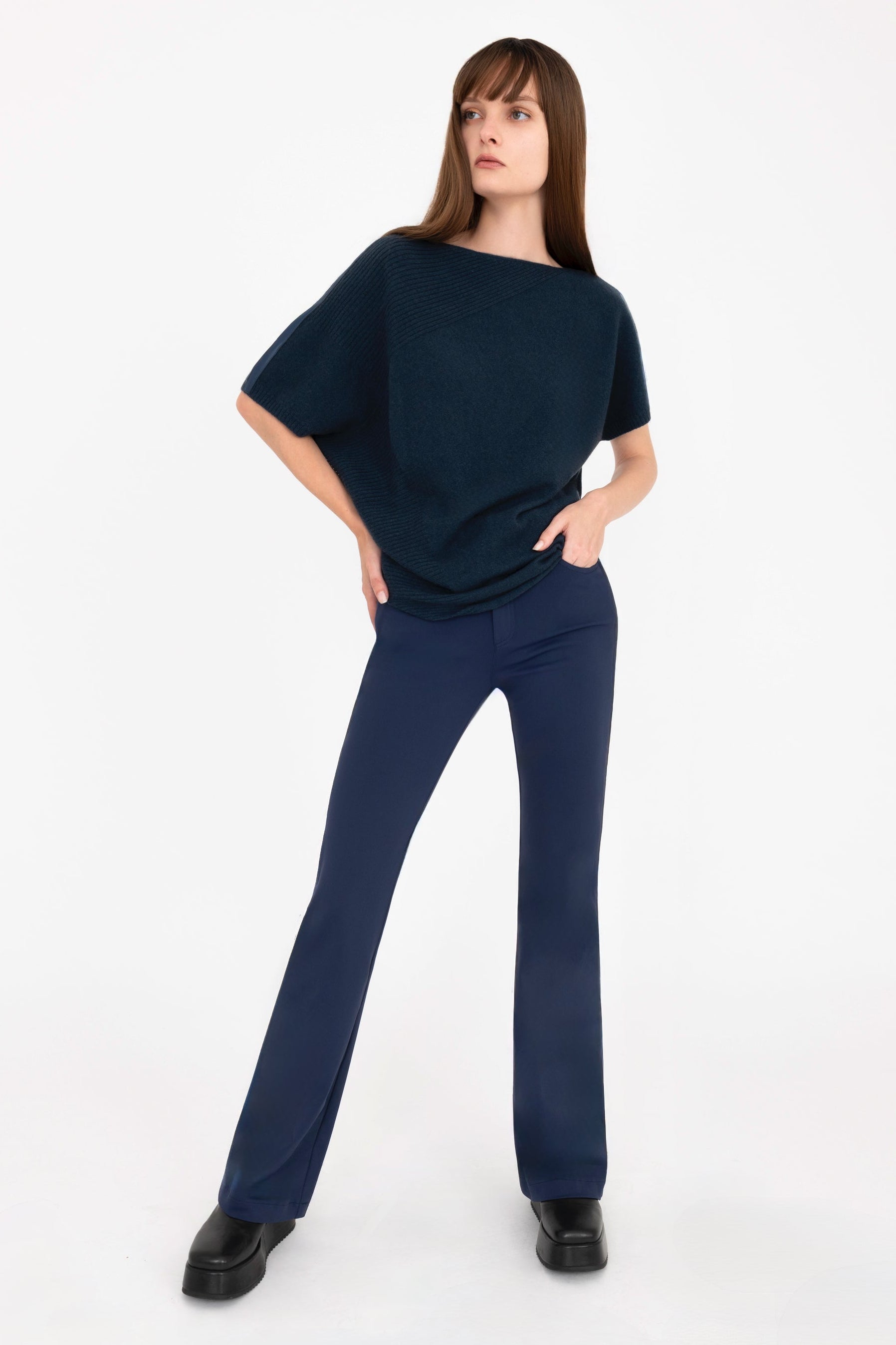 Tech Stretch Flare Jean Pant - TIMOTHY Pant STYLEM