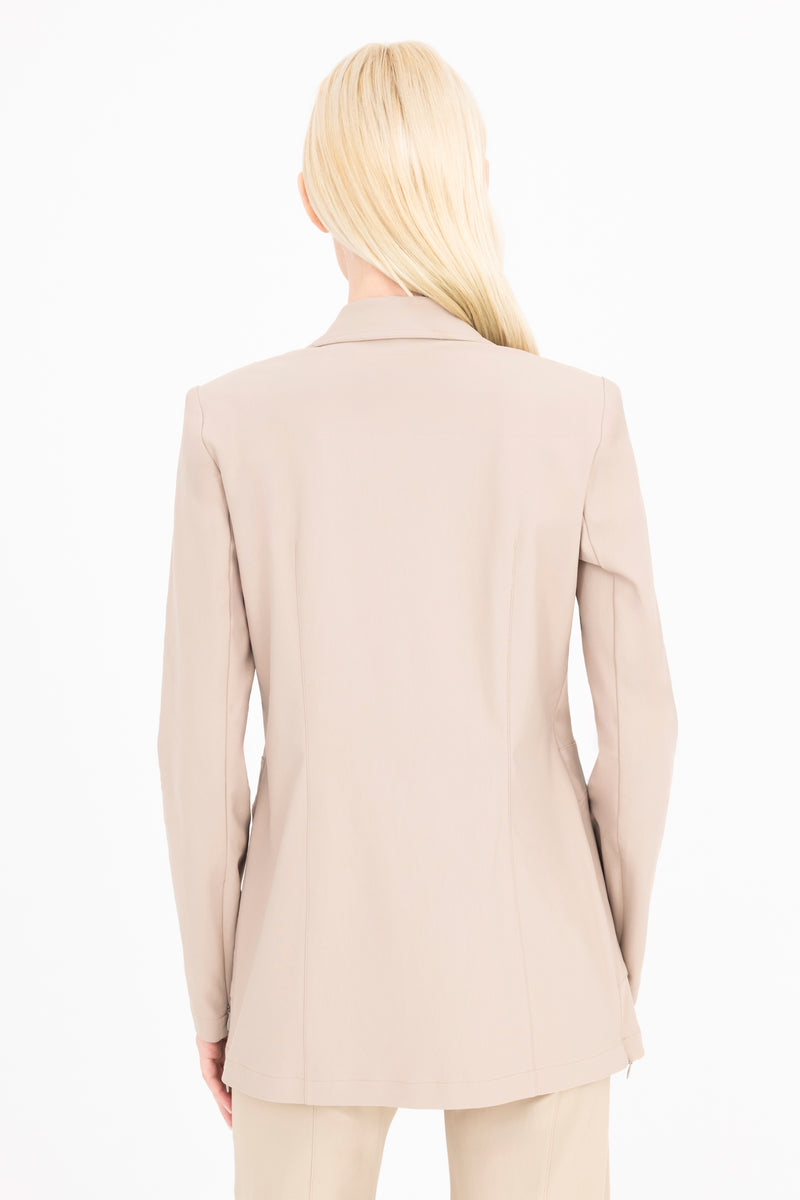 Tech Stretch Shawl Collar Blazer with Utility Pockets - VALBELLA Jacket STYLEM