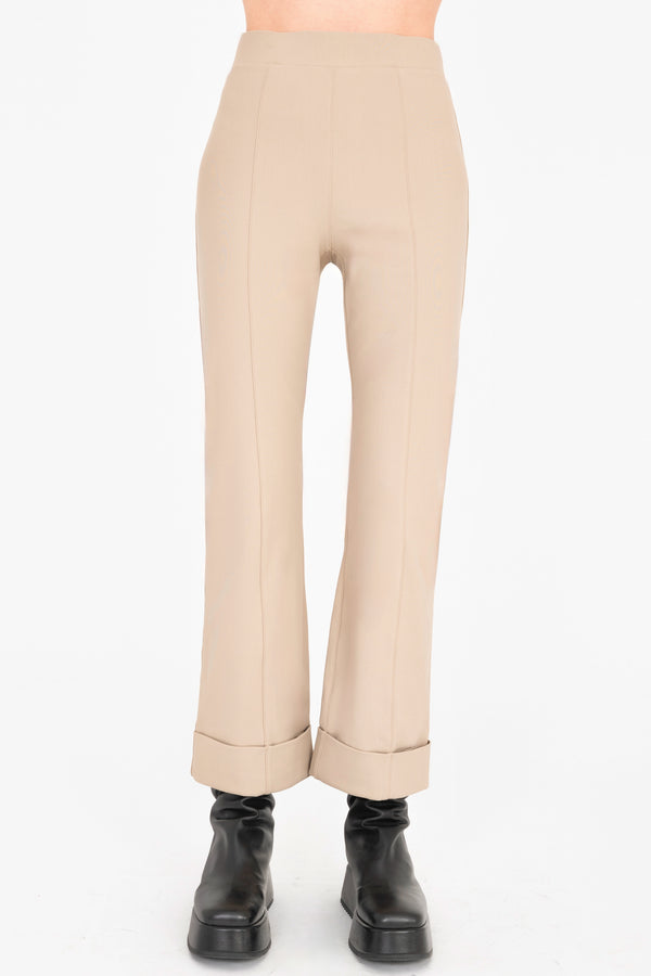 Tech Stretch Cropped Cuffed Pant - VERDELL Pant STYLEM