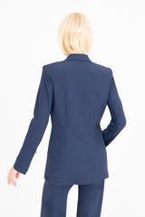 Tech Stretch Shawl Collar Blazer with Utility Pockets - VALBELLA Jacket STYLEM