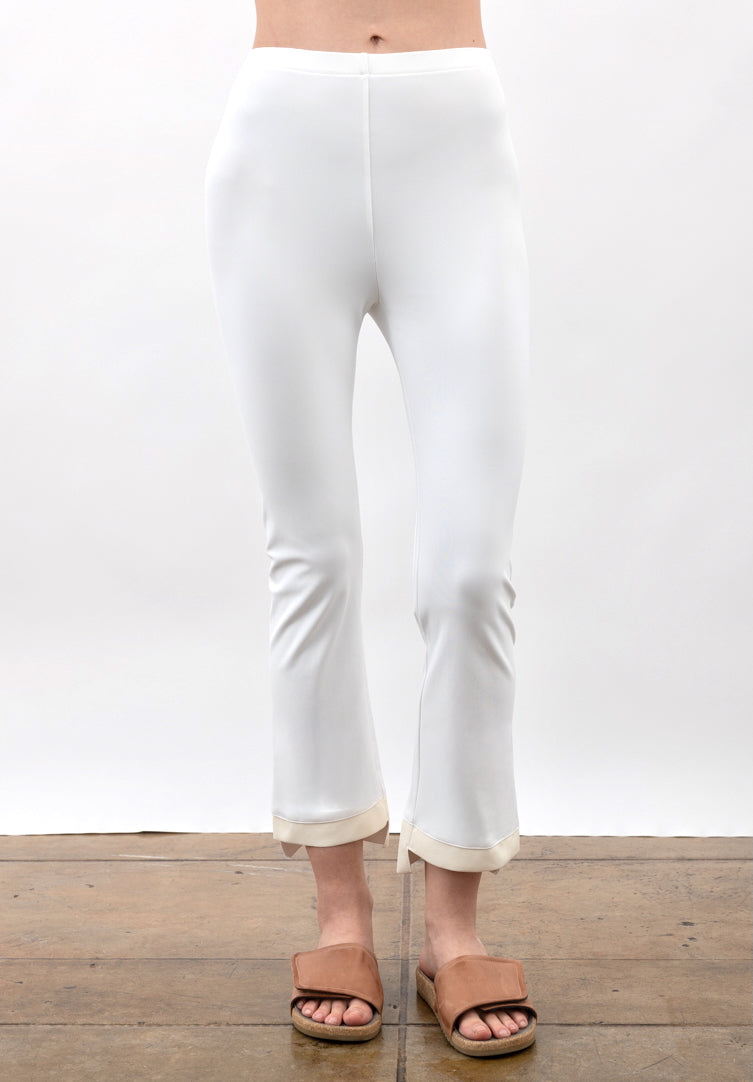 Tech Stretch Step Hem Cropped Flare Legging - OLGA CORE Pant STYLEM