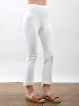 Tech Stretch Step Hem Cropped Flare Legging - OLGA CORE Pant STYLEM