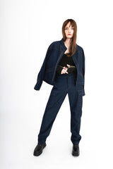 Eco Twill Denim Cargo Pant - CAMDEN Pant General Orient