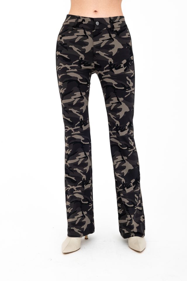 Tech Stretch Jean Flare Pant - TIMOTHY Camo Pant STYLEM Camouflage P 