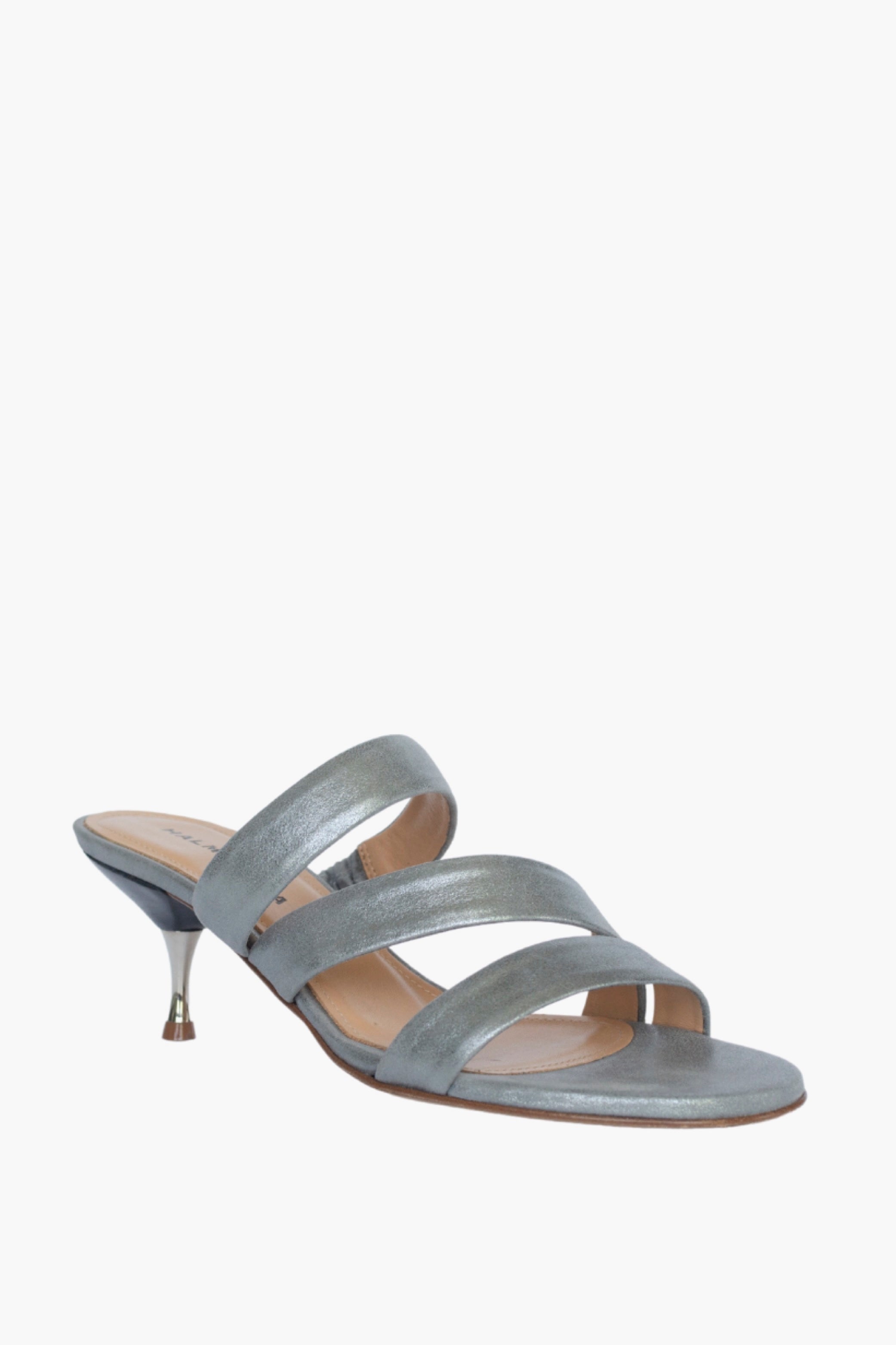 Halmanera Strappy Sandal With Kitten Heel