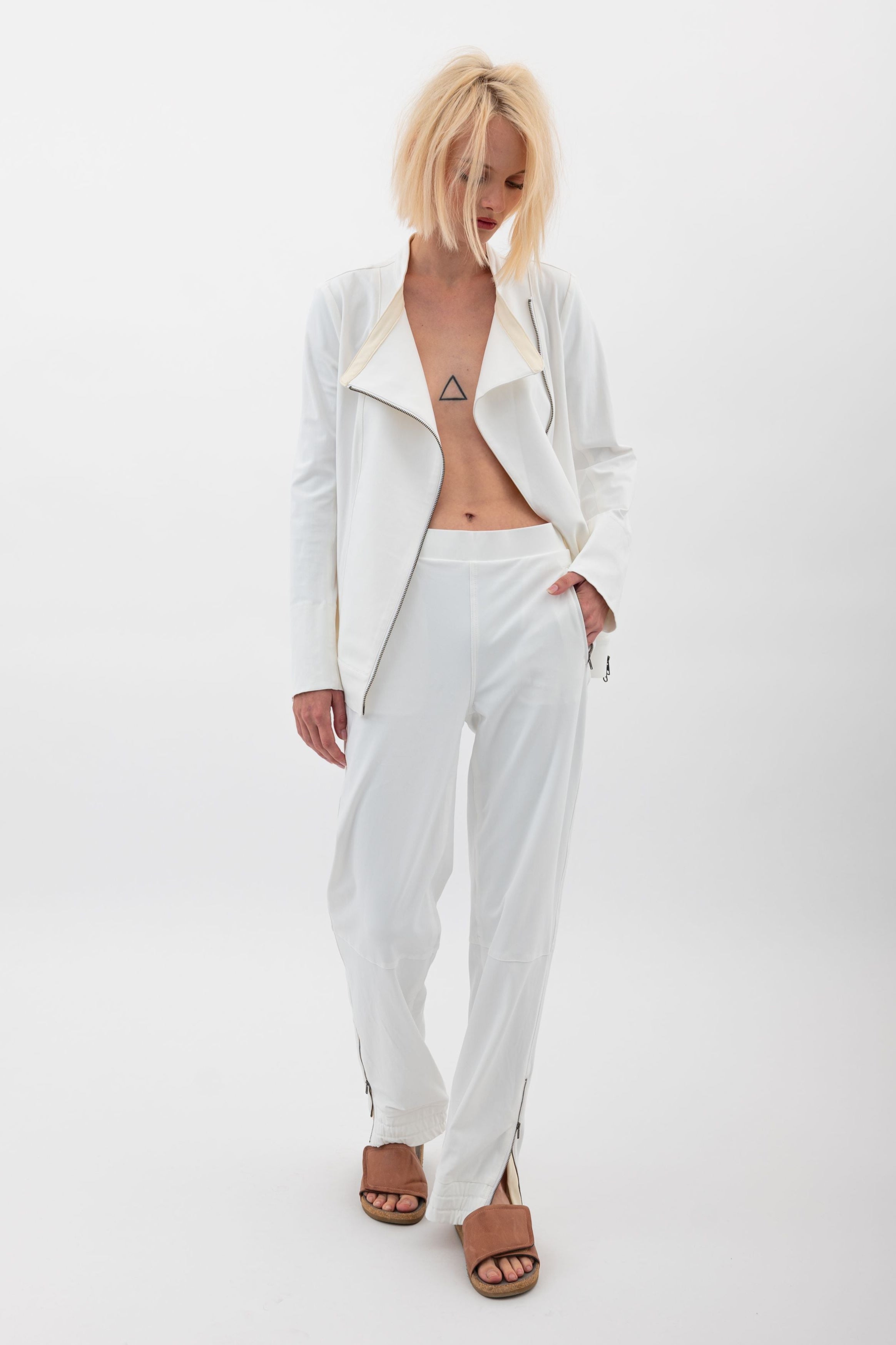 Tech Stretch Jogger with Ankle Cuff Zip Vent - VALORA Pant STYLEM   