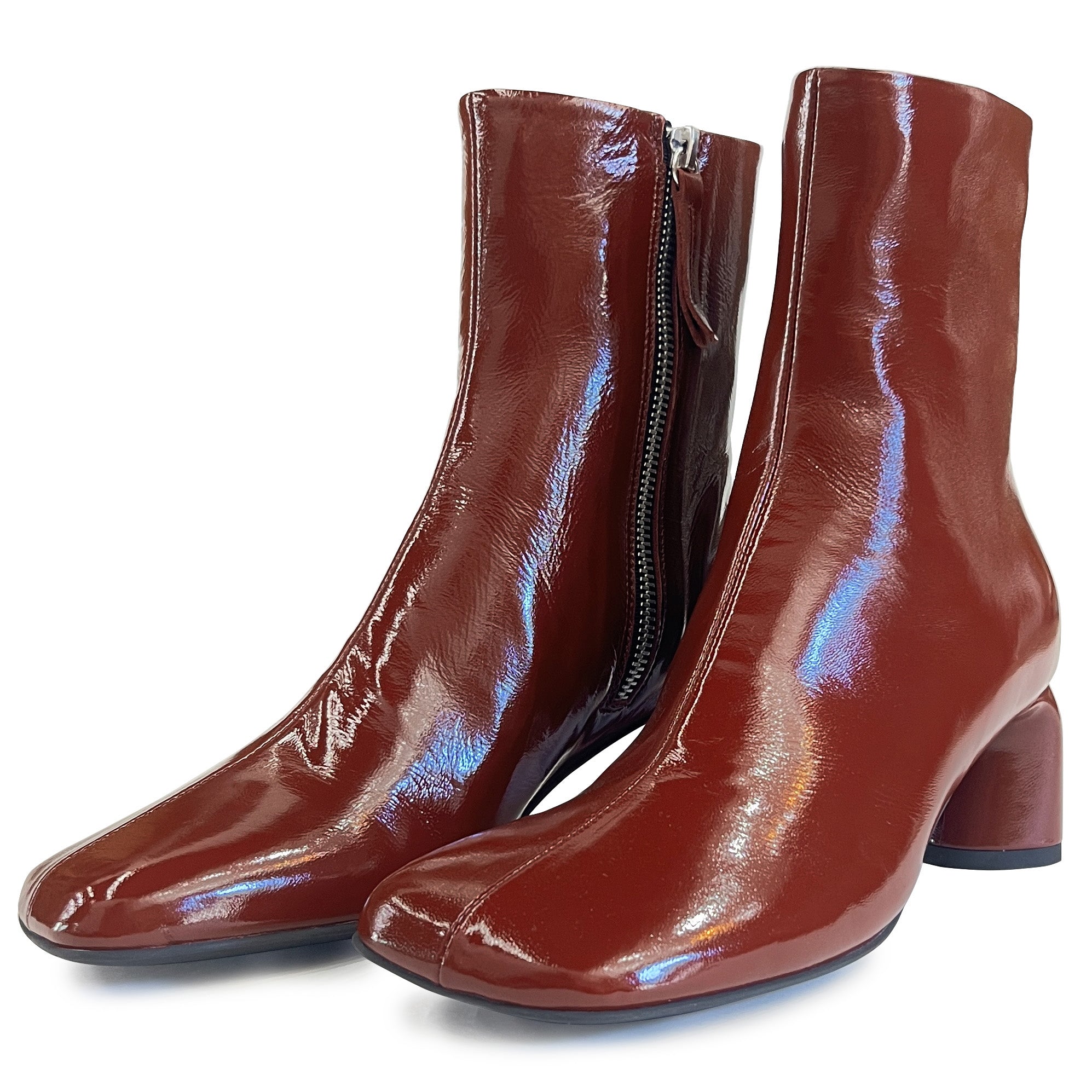 Ankle Mid Heel Boots - DARA16 Shoes Halmanera