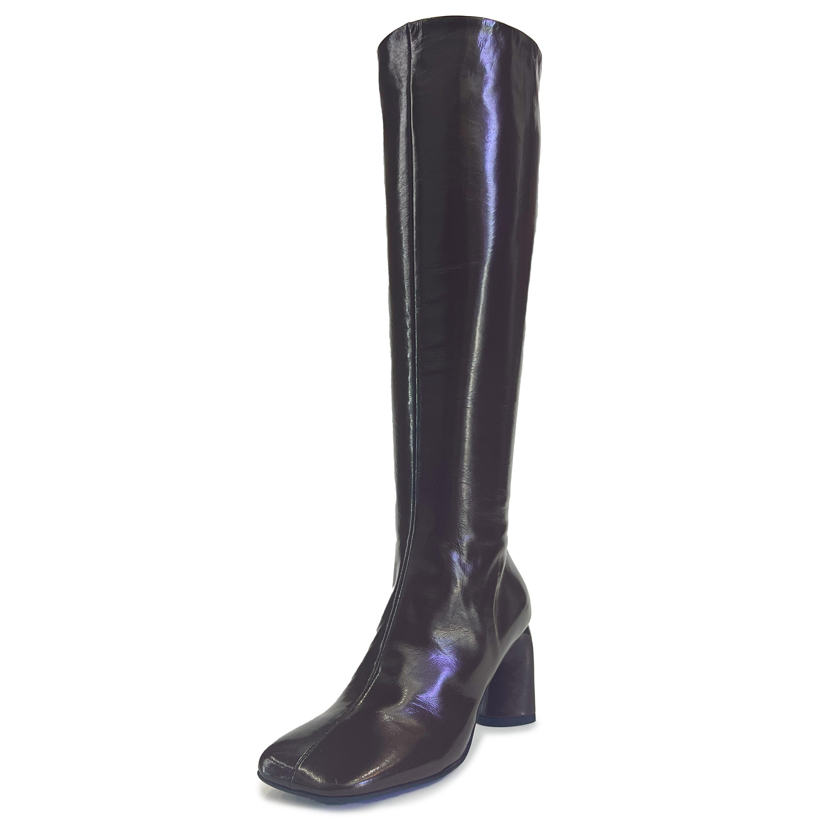Knee High High Heel Boots - DOTTY42 Shoes Halmanera