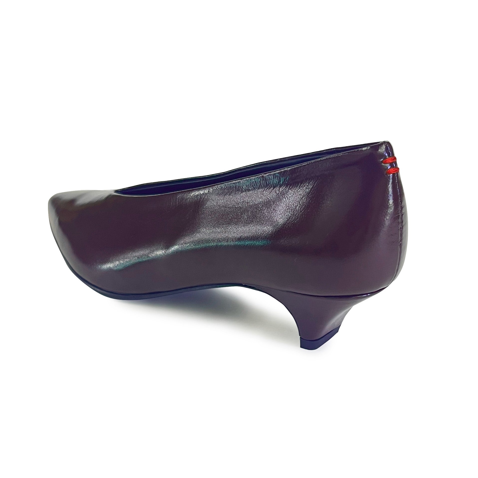 Pointy Toe Kitten Heel Pumps - FOSCA01 Shoes Halmanera