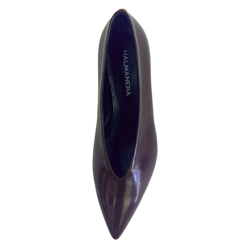 Pointy Toe Kitten Heel Pumps - FOSCA01 Shoes Halmanera