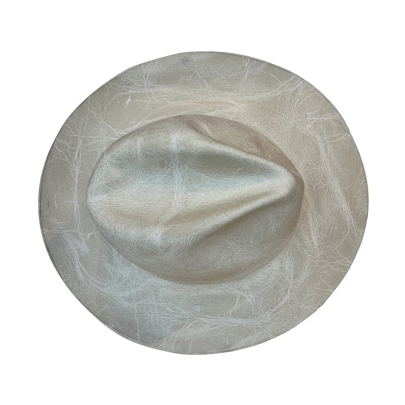 Waxed Lapin Felt Fedora Hat - HAILEY Hat Reinhard Plank