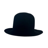 Lapin Felt Deep Derby Hat - WALKER Hat Reinhard Plank Black Lapin Felt OS