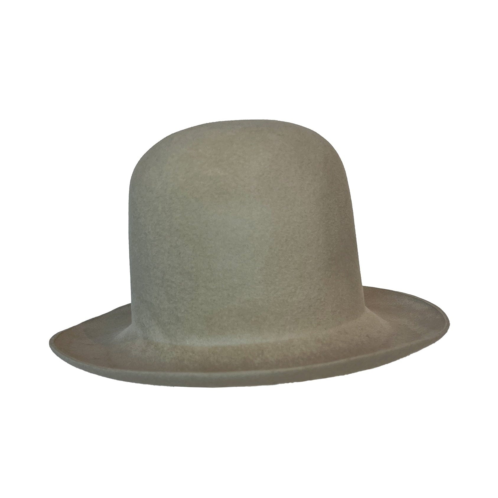 Lapin Felt Deep Derby Hat - WALKER Hat Reinhard Plank Beige Lapin Felt OS