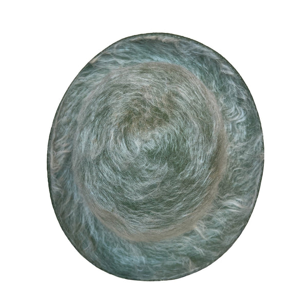 Long Hair Lapin Deep Derby Hat - AURORA Hat Reinhard Plank