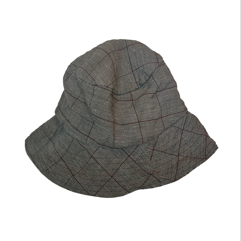 Crinkle Washed Bucket Hat - MILLIE Hat Reinhard Plank Plaid OS