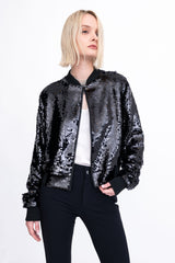 Sequins Bomber Jacket - AMARANTE H24 Jacket GENERAL ORIENT   