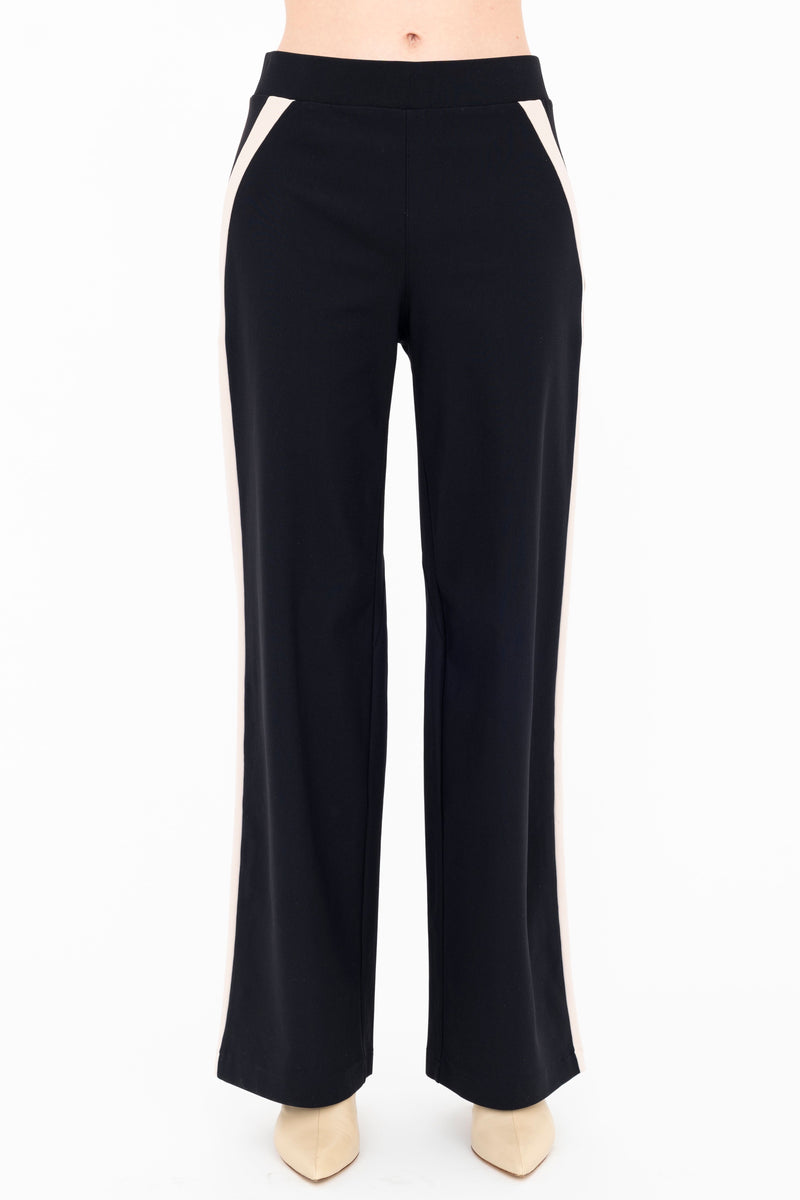 Tech Stretch Slouchy Pant with Side Contrast Stripe - BENTEN Pant STYLEM
