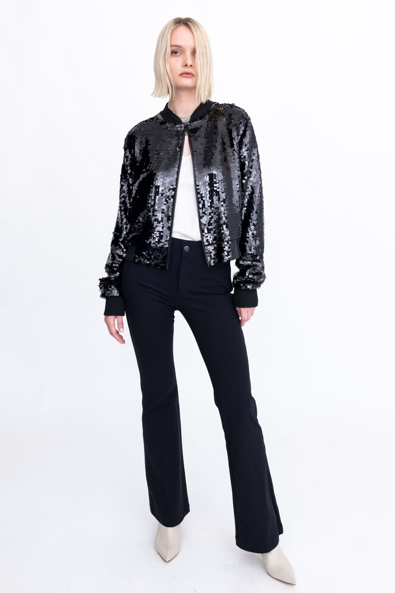 Sequins Bomber Jacket - AMARANTE H24 Jacket GENERAL ORIENT   