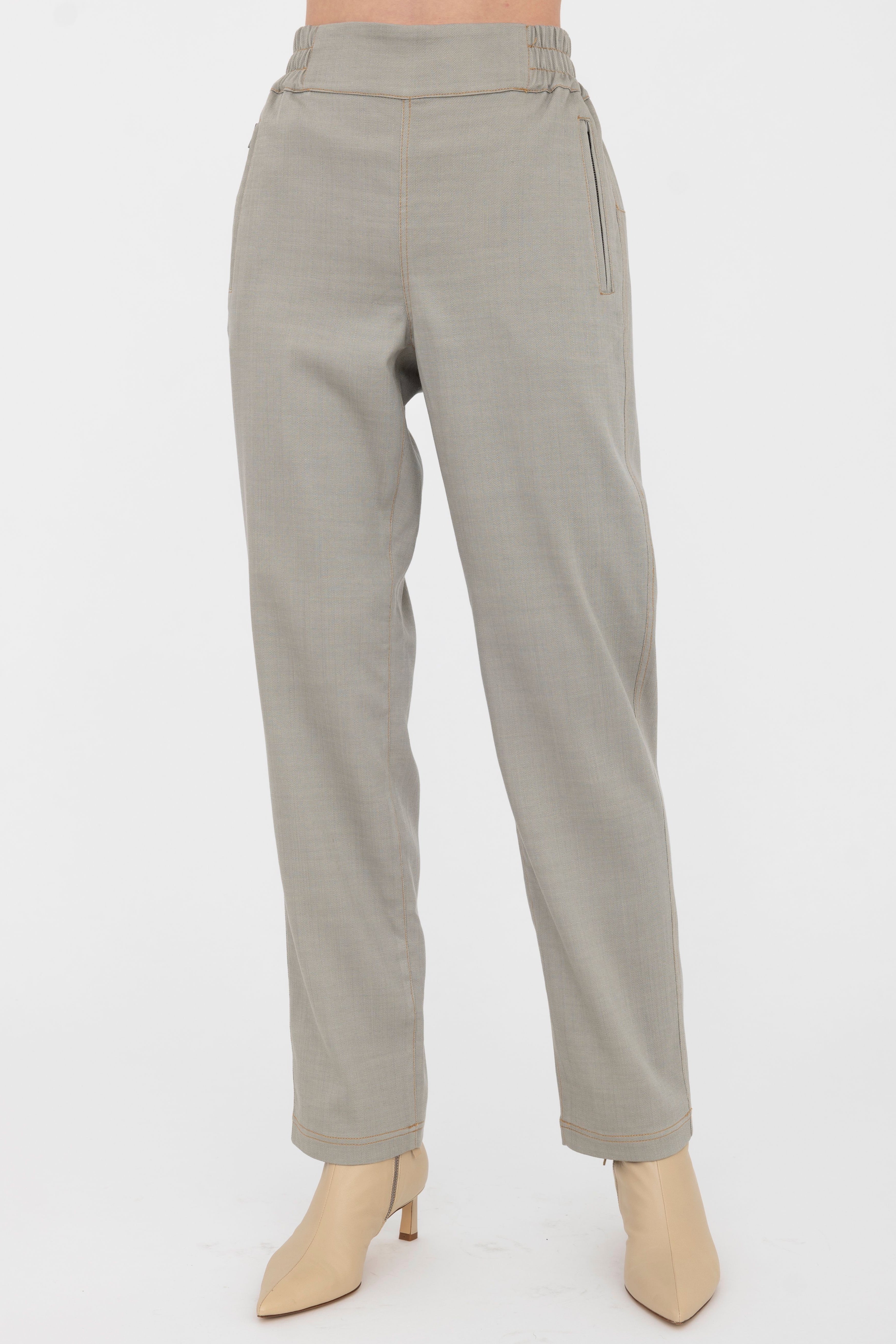 Eco Slub Denim Relaxed Straight Leg Pant - BRYCE Pant GENERAL ORIENT