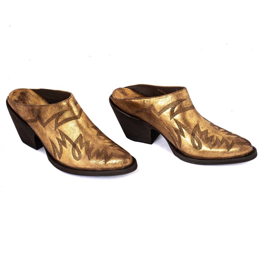 Cowboy Pointed Toe Mules - RODEO Shoes Mexicana