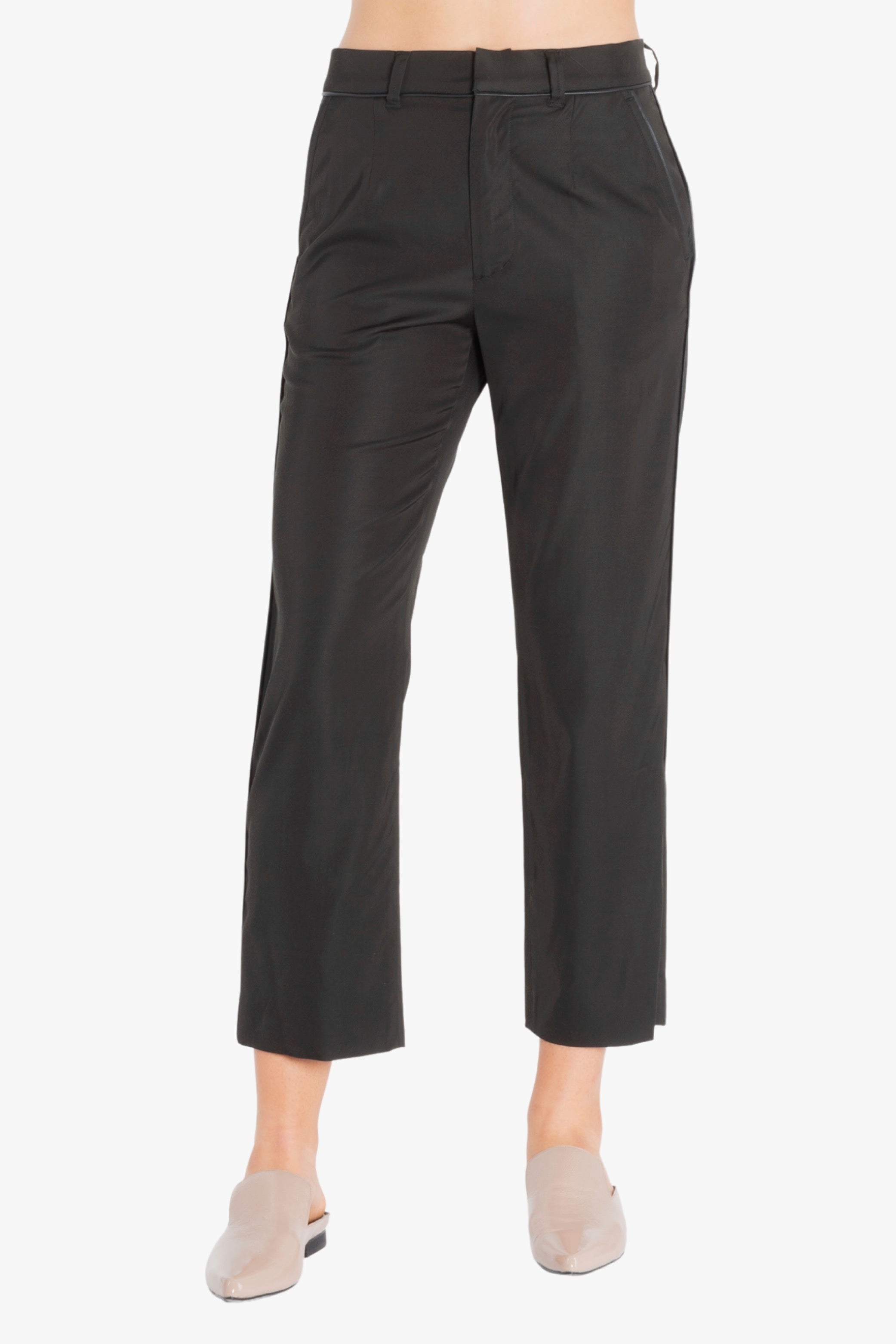 High Power Cupro Cropped Boy Trouser