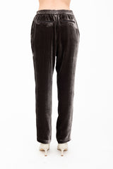 Silk Velvet Pant with Faux Fly - ATTICUS H24 Pant GENERAL ORIENT   