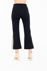 Tech Stretch Cropped Pant with Side Contrast Stripe - BOBBI Pant STYLEM