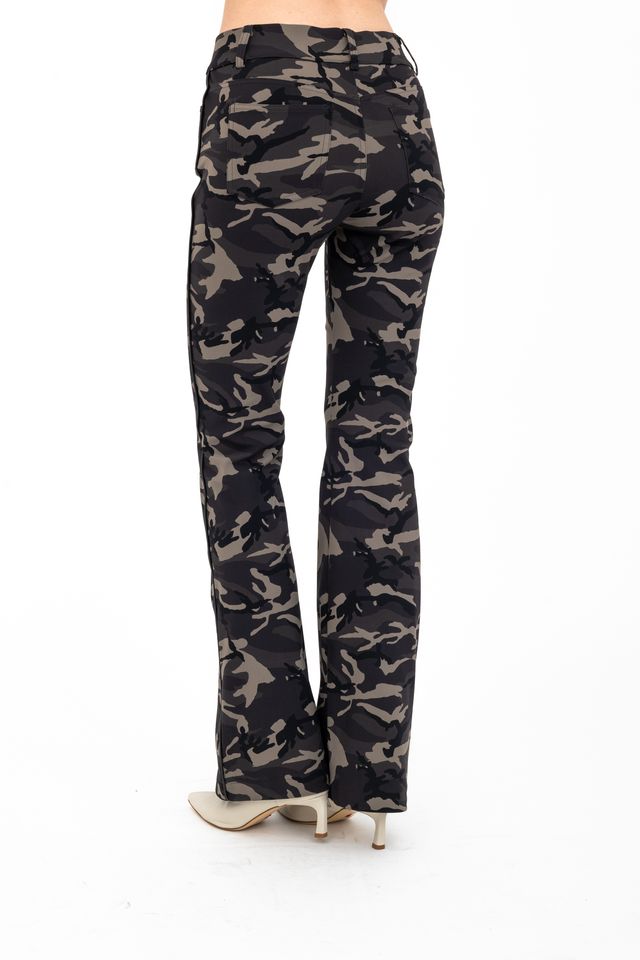 Tech Stretch Jean Flare Pant - TIMOTHY Camo Pant STYLEM   