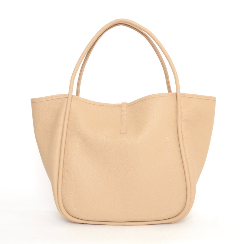 Calf Hair Panel Tote Bag Oliveve   