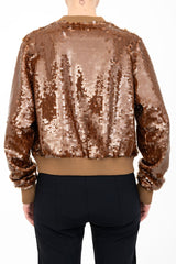 Sequins Bomber Jacket - AMARANTE H24 Jacket GENERAL ORIENT   