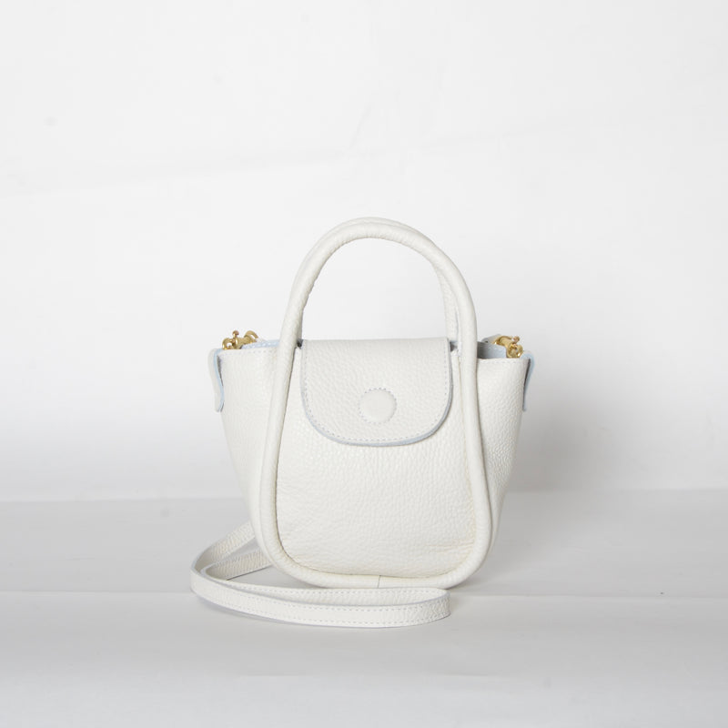 Top Handle Mini Crossbody Bag Bag Oliveve White OS 