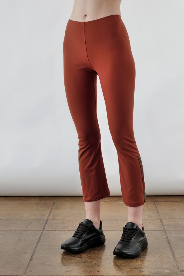 Tech Stretch Cropped Side Zip Legging - MITRA FA24 Pant STYLEM   