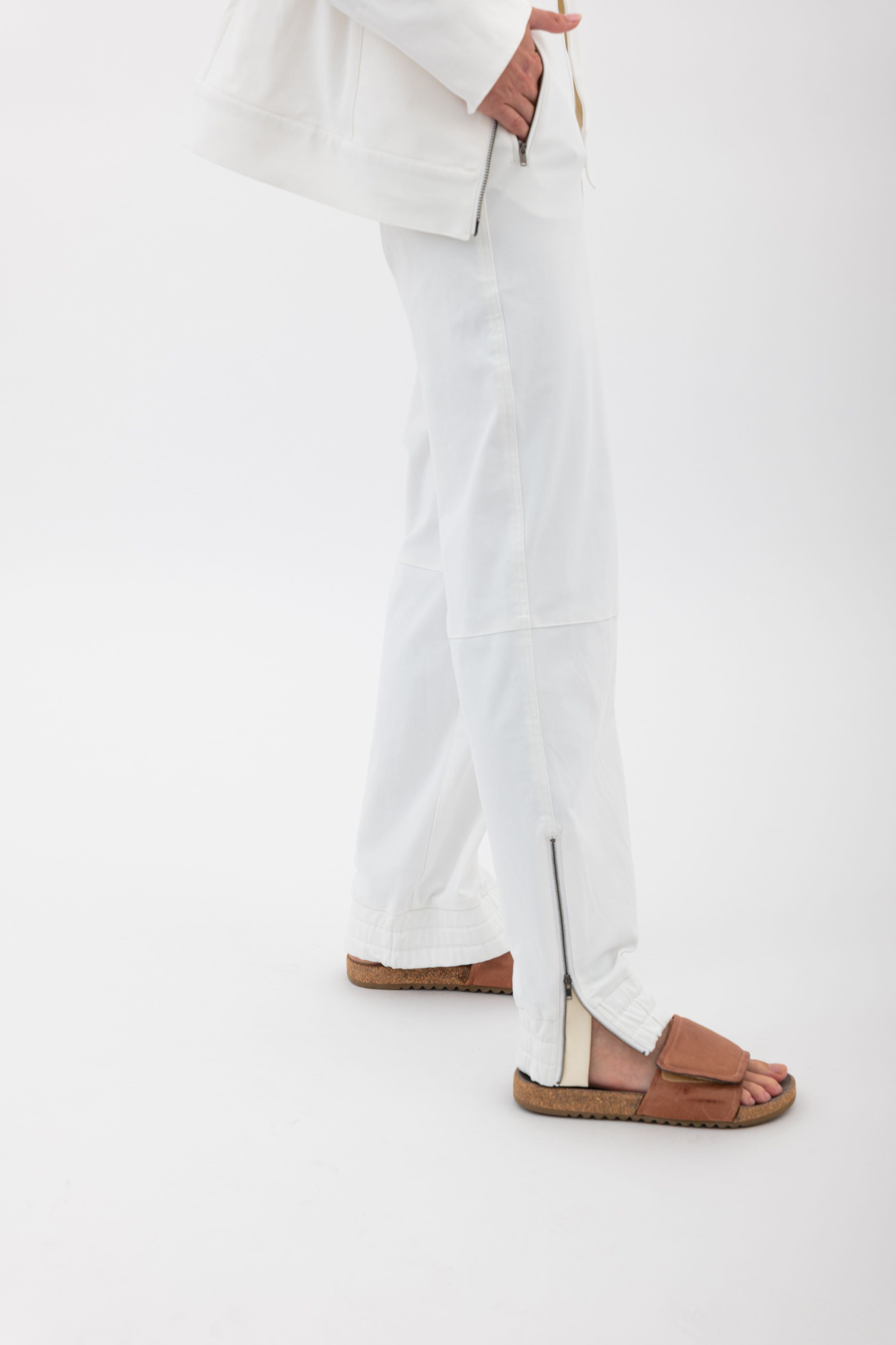 Tech Stretch Jogger with Ankle Cuff Zip Vent - VALORA Pant STYLEM   