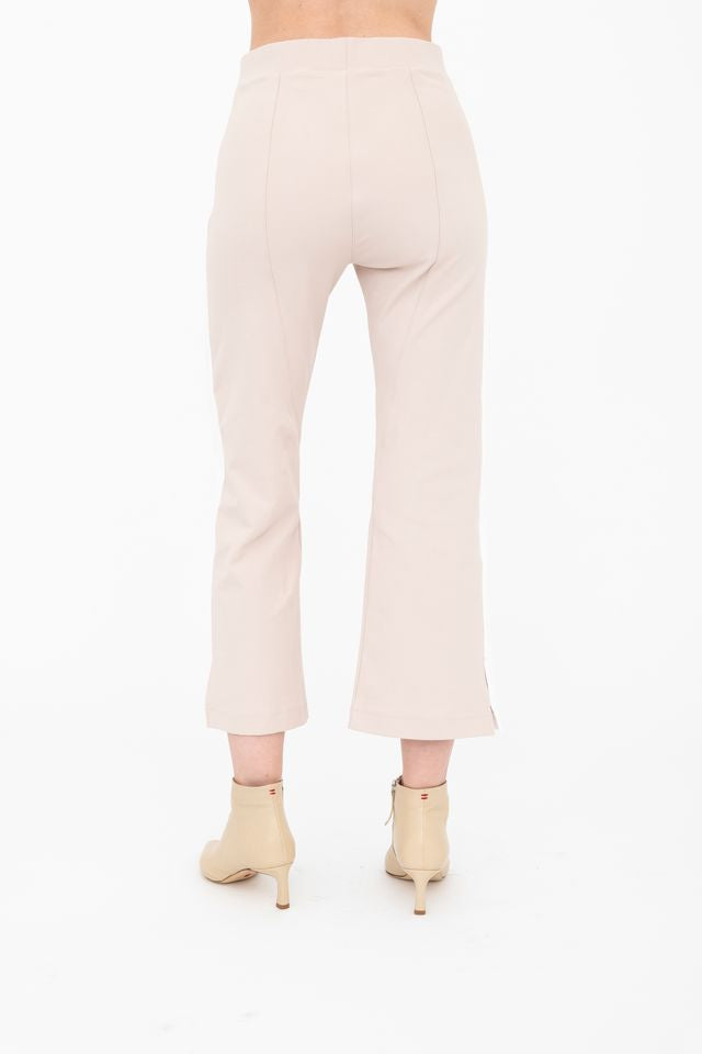 Tech Stretch Cropped Pant with Side Contrast Stripe - BOBBI Pant STYLEM