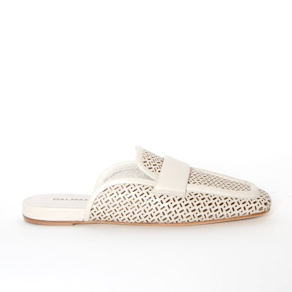 Perforated Flat Loafer Shoes Halmanera Roccia 37 