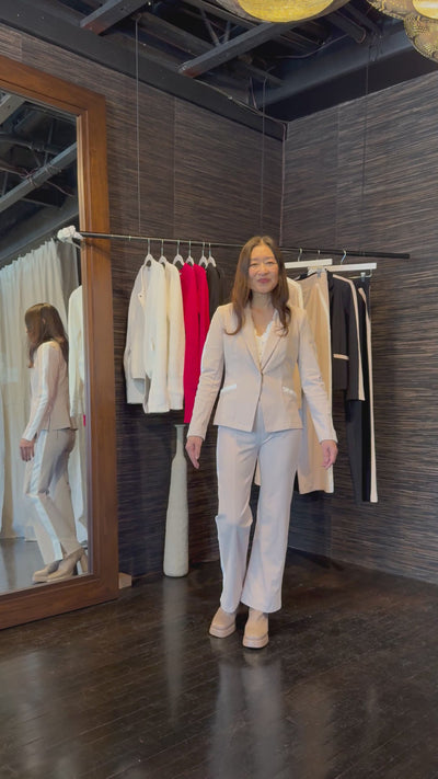 Tech Stretch Slouchy Pant with Side Contrast Stripe - BENTEN Pant STYLEM