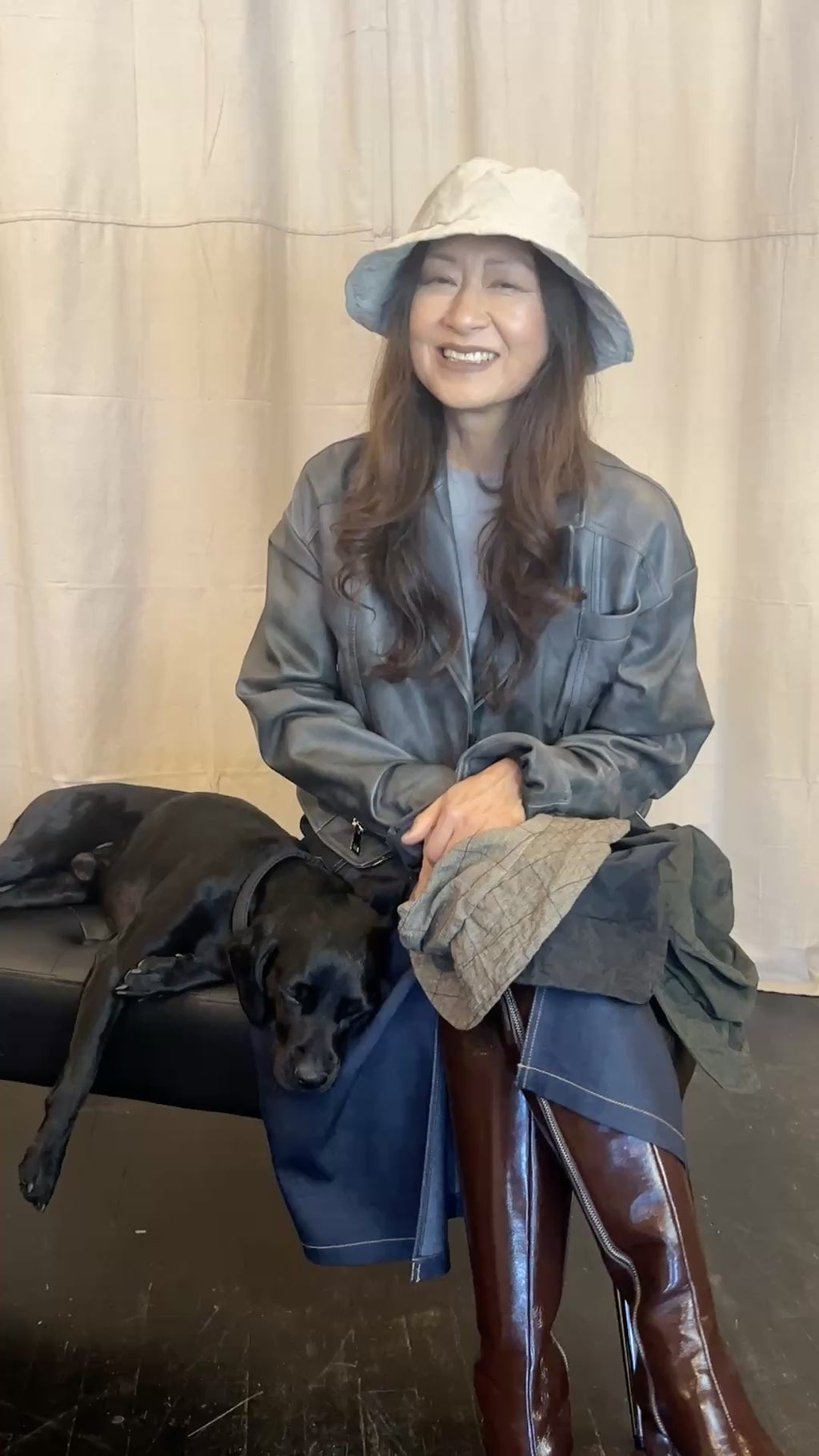 Crinkle Washed Bucket Hat - MILLIE Hat Reinhard Plank