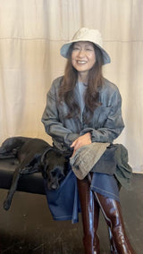 Crinkle Washed Bucket Hat - MILLIE Hat Reinhard Plank