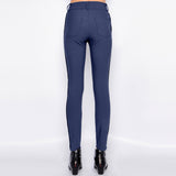 Tech Stretch Jeans w/ Leather Piping - QUINLEY FALL23 Pant STYLEM   