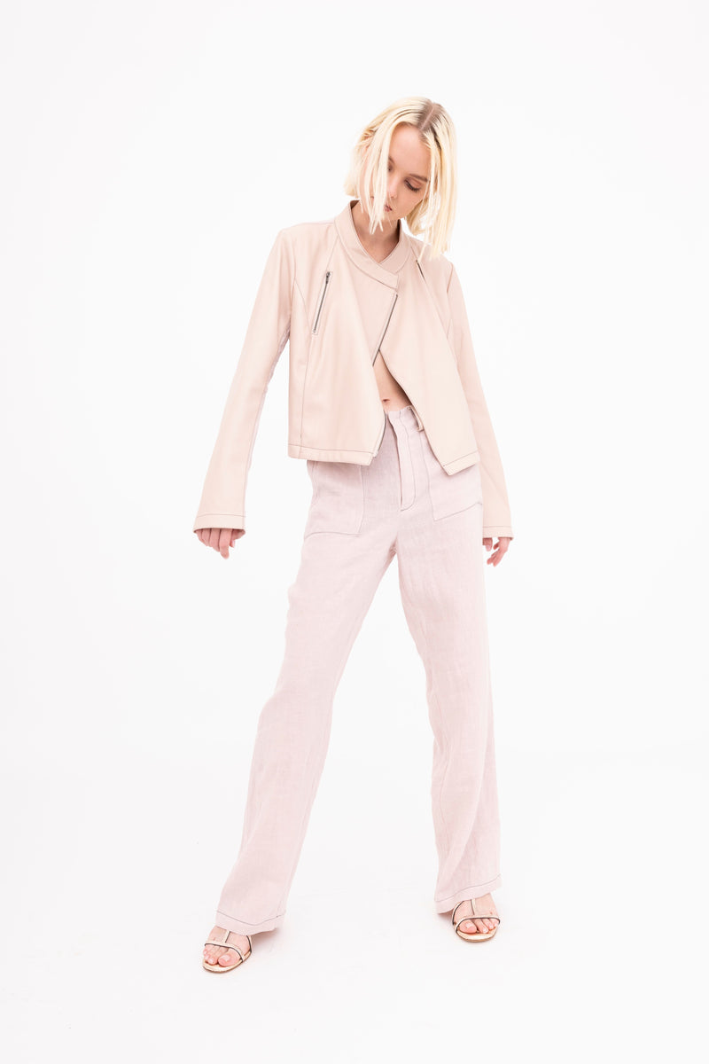 French Linen Relaxed Pants - BARIX Pant GENERAL ORIENT