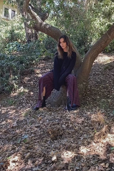 Alpaca Crew Neck Top - TEMECULA Sweater STYLEM