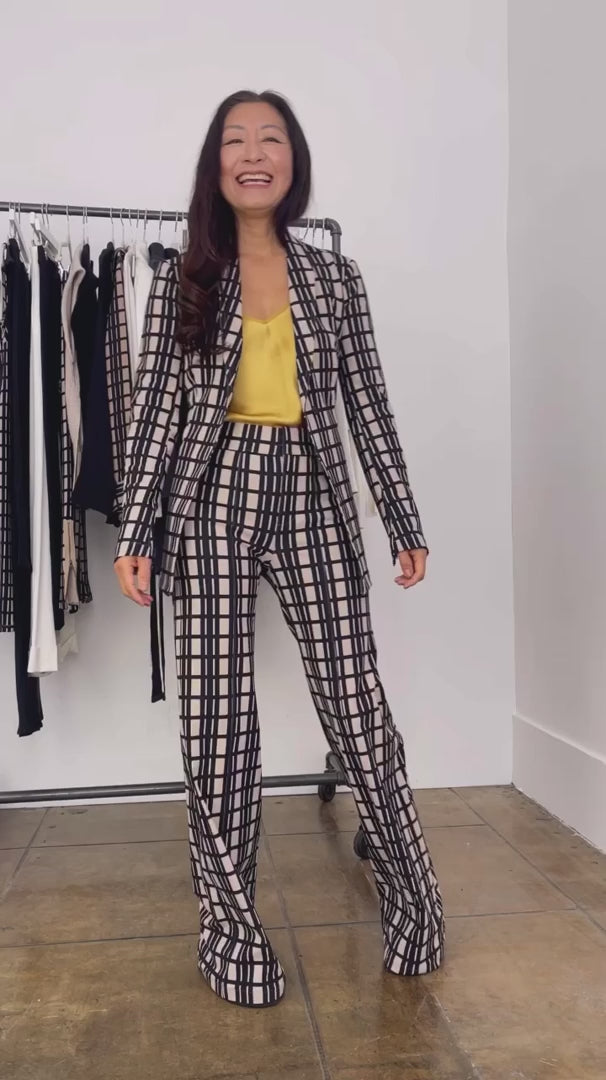 Stretch Shawl Collar Blazer with Zipper - TAMARA CORE Coat STYLEM