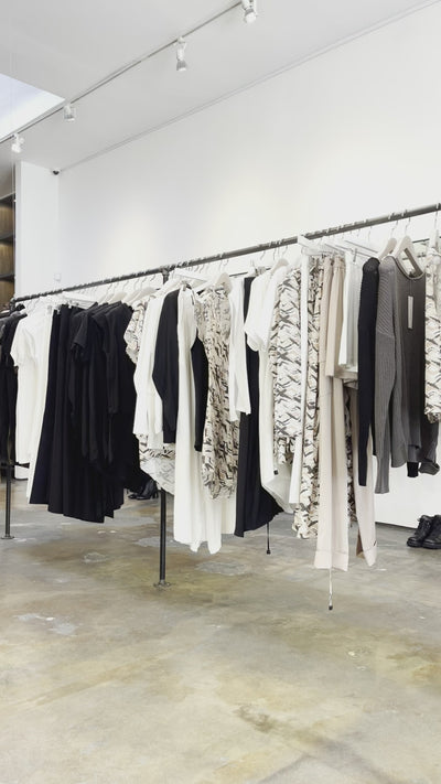 Tech Stretch Vegan Leather Step Hem Cropped Flare Pant - OLGA F2 Pant STYLEM