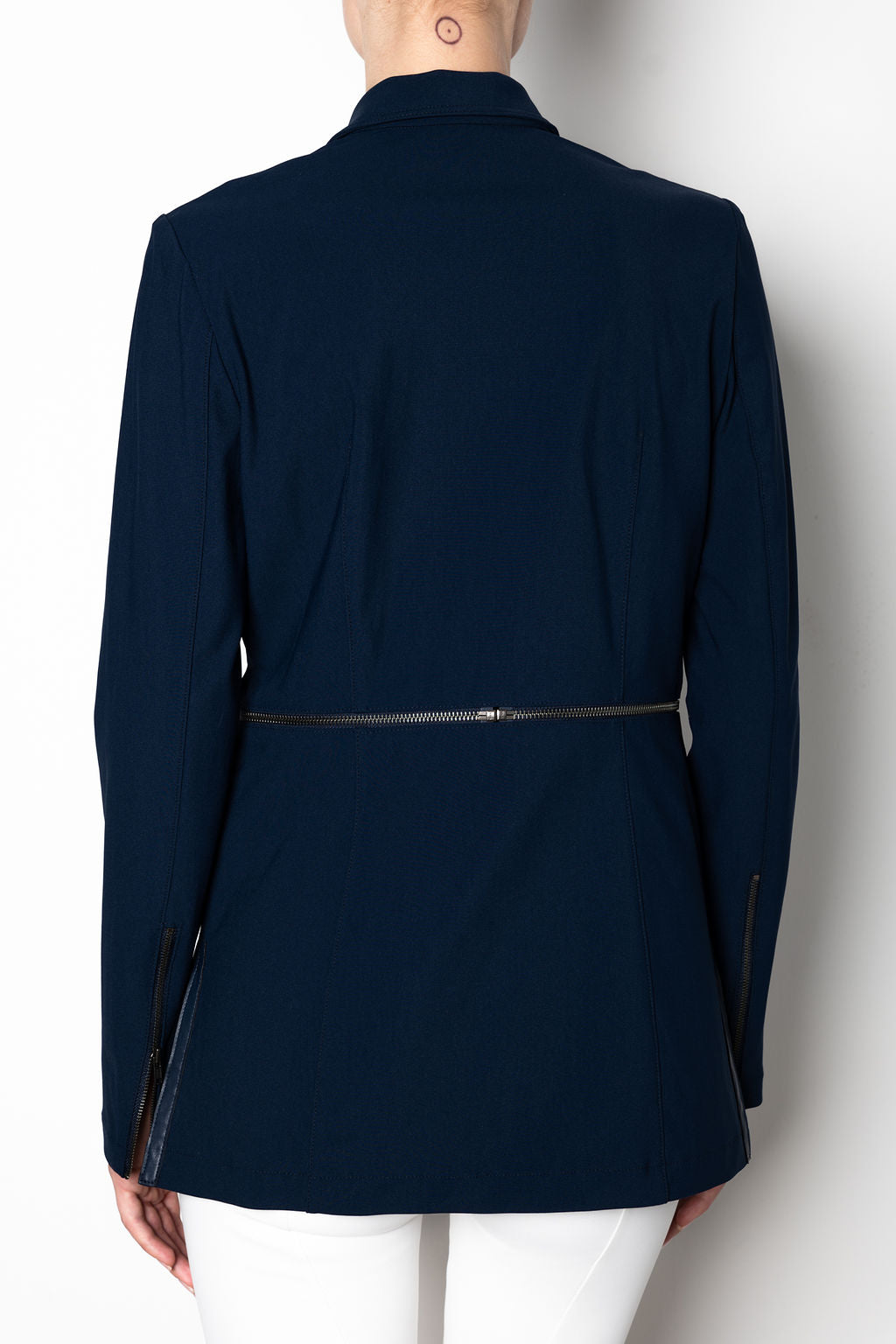 Tech Stretch Shawl Collar Zip Off Blazer - THUNDRA Coat STYLEM   