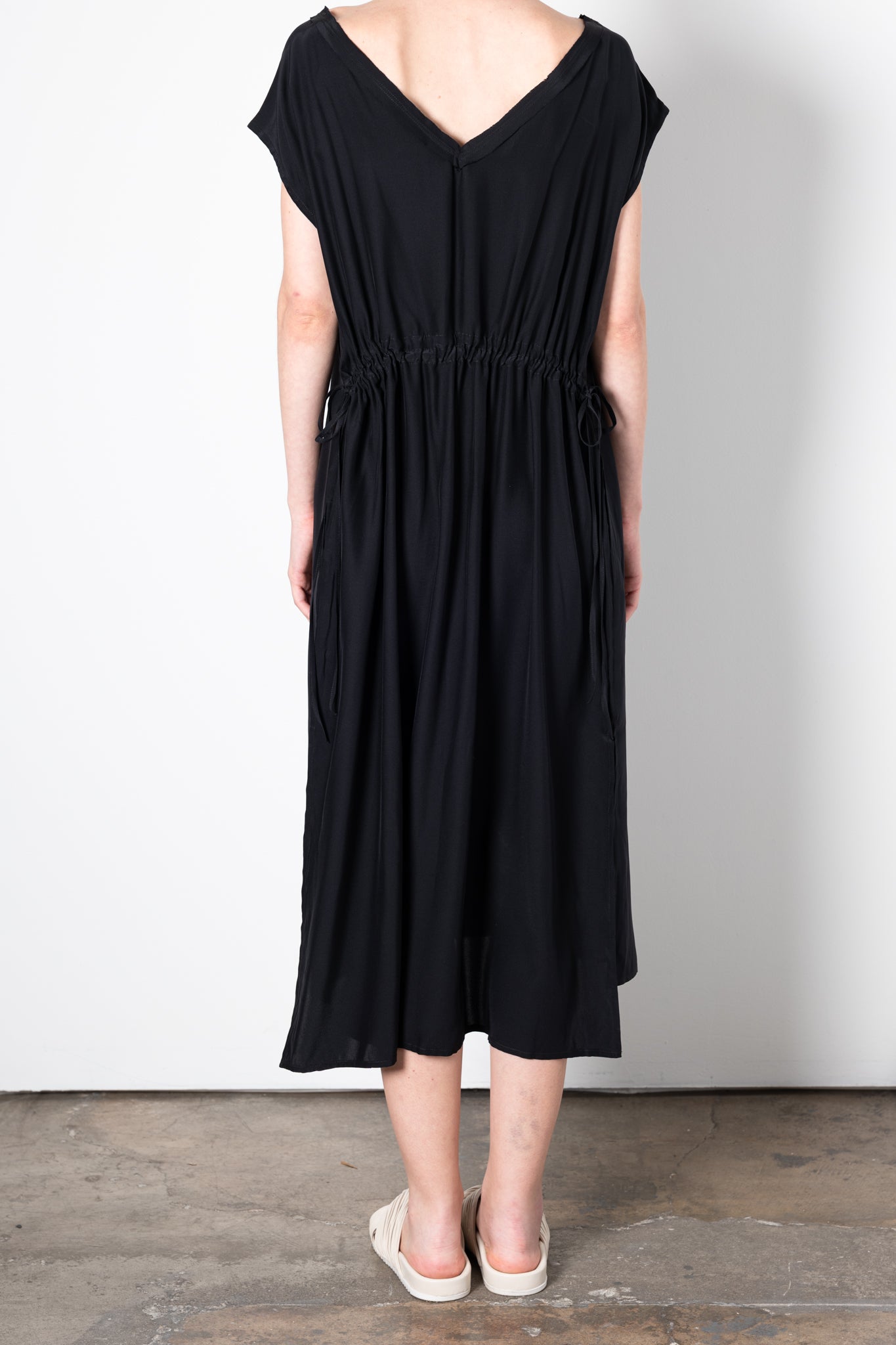 Silk Tee Dress w/ drawstrings - URIELA Dress General Orient   